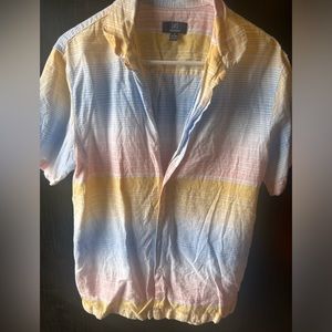 Linen pastel button up